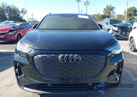 2025 Audi Q4 E-Tron Prestige 55 Quattro из США, поврежденный, VIN WA1MUBFZ7SP064919